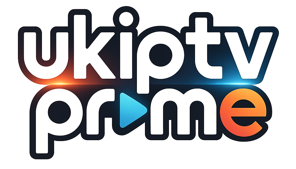 UKIPTVPrime premium IPTV streaming service logo